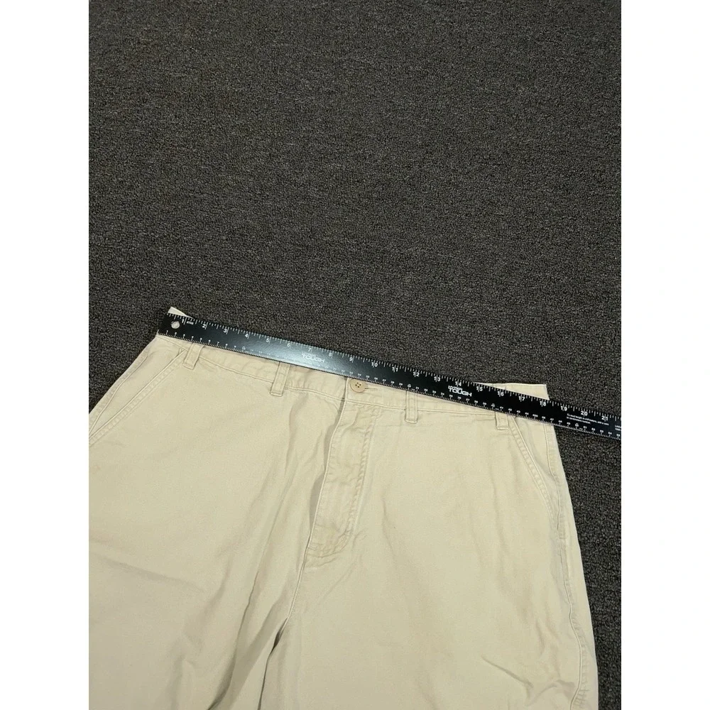 Vintage Patagonia‎ Organic Cotton Shorts Men 38 (Fits 36) Embroidered Khaki 9